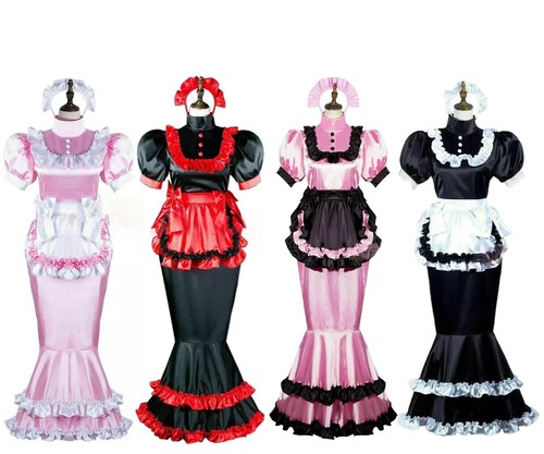 Sissy maid satin - sissy, dress