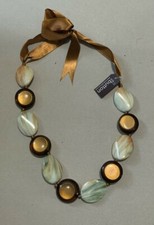 One Button Necklace - Costume