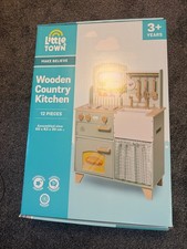 Aldi Little Town Cream Wooden