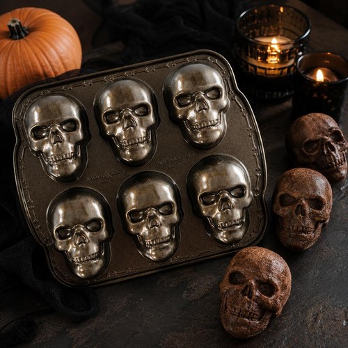 Skull molds skeleton cake - 3d,