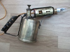 The Monitor Vintage England blow lamp light steampunk