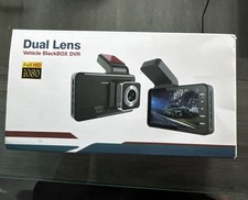 Dual lens dash cam vehicle blackbox dvr