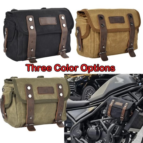 Waxed canvas motorcycle - waxed,