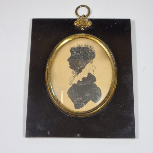 Antique 19thc silhouette - 19thc,