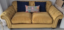 Chesterfield Suede Sofa