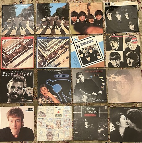 Beatles vinyl bundle joblot - beatles, bundle/joblot