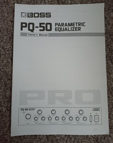 Boss pro series 50 - pro, pq-50