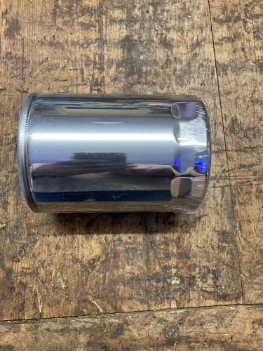 Chrome oil filter small - chrome,