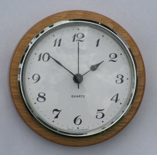 Oak clock for - for, caravans