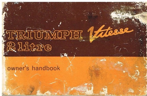 Triumph vitesse litre saloon - 2-litre,