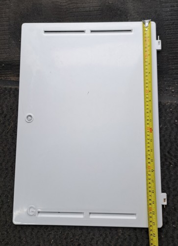 Recessed gas meter box - gas, door
