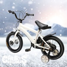 14" Children's Bicycle Child Training Bike with Handbrake and Removable Wheels