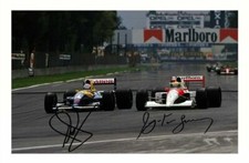 NIGEL MANSELL & AYRTON SENNA