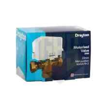 Drayton 3 Port Motorised Valve 27101 22mm Mid Position MA1/679-3 NEW