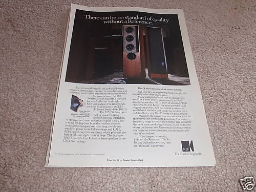 Kef 105 uni from 1990 - from,