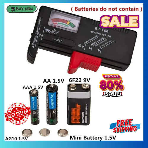 Universal battery tester - universal,