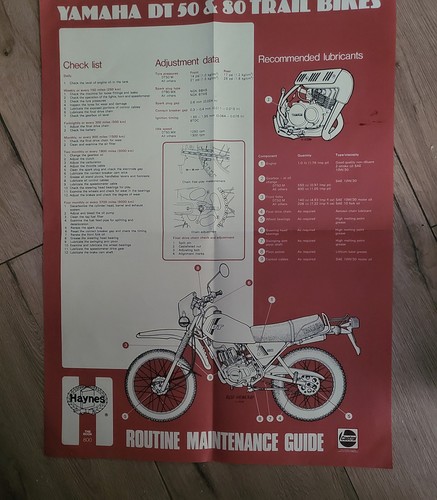 Haynes yamaha dt50 dt50mx - haynes,
