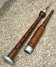 Vintage rosewood bagpipe - rosewood,