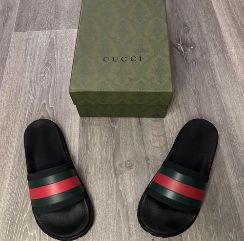 Gucci men sliders size 10 - gucci,