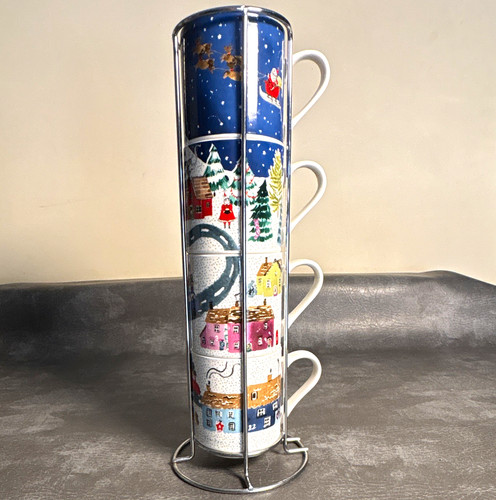 4pc stackable ceramic - stackable,