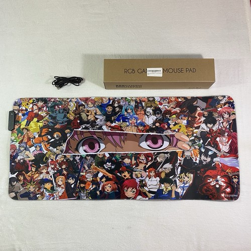 Rgb gaming mousepad anime - rgb,