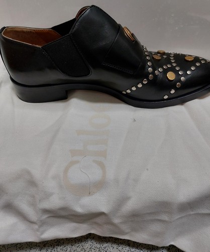 Chloe loafers size 5 black - chloe,