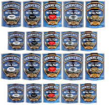 Hammerite Direct to Rust Smooth Metal Paint 250ml  ALL COLOURS AVAILABLE