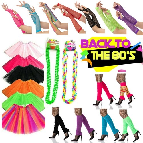 1980s fancy dress neon costume - 1980s,