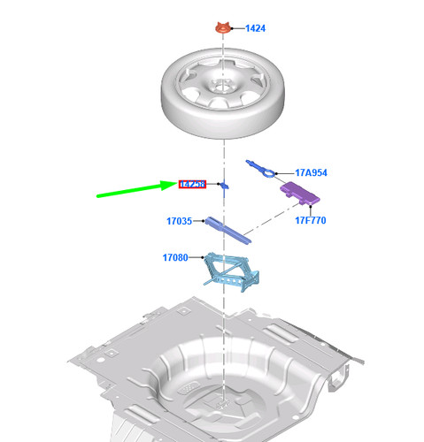 Ford mustang mk6 lifting - lifting, jack