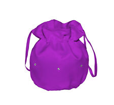 Satin Holy Communion Pouch/Bridal Bridesmaid Dolly Bag/Girl Prom Handbag,Crystal