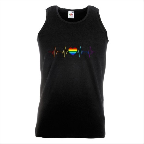 Gay heart line - line, mens