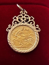 1905 Gold Half Sovereign