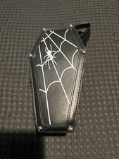 Coffin Shaped Spiderweb Design