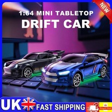 1:64 RC Drift Car KF20 Mini Desktop Racing Car 4WD 2.4GHZ Remote-Control Car Toy