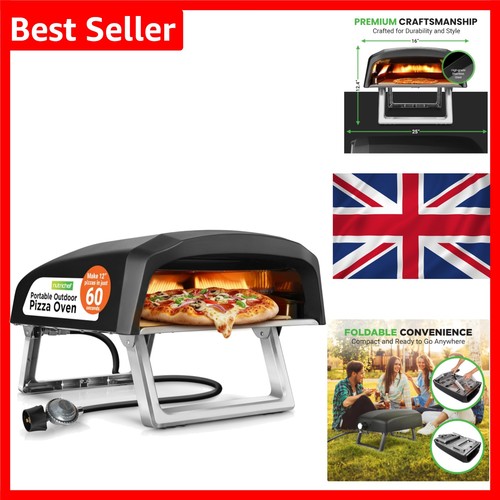 Portable gas pizza oven - portable,