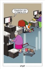 Funny birthday card - card, unexpected