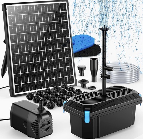 Poposoap 20w solar pond filter - 20w,