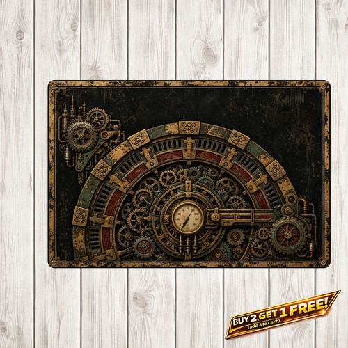 Industrial steampunk gear - industrial,