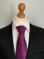 Mens ELEGANT OSWALD BOATENG "BESPOKE COUTURE" WOOL SUIT In BLACK 42R *EX-CON*