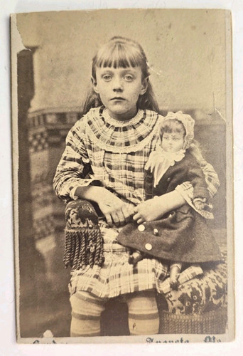Antique cdv photo - antique, young