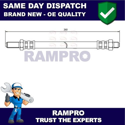 Rampro rear brake - hose, mg