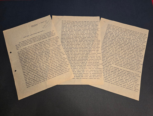Dap workers letters 1939 ww2 - dap,