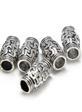 Beard  Beads Alloy Antique