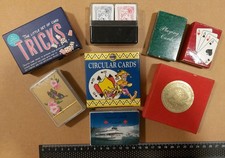 Job Lot 9 Decks of Playing Cards Unusual Unique Odd Quirky Fun Miniature