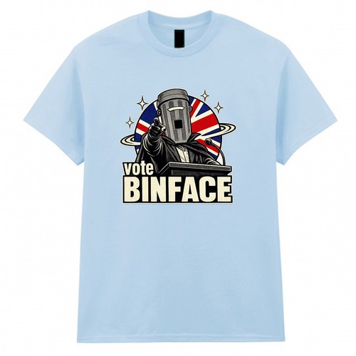 Vote count bin face mens - vote,