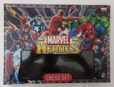 MARVEL HEROES CHESS SET, NEVER USED, EXCELLENT CONDITION.