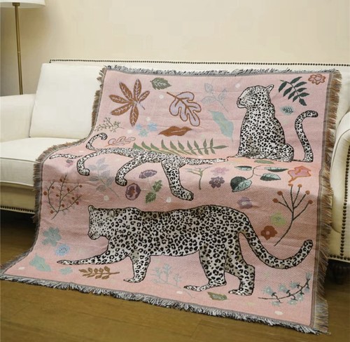 Leopad pattern tapestry - ,