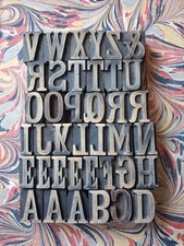 Wooden Letterpress Printers