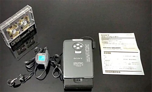Sony walkman ex3 cassette - sony,