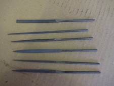 CK Swiss type files (6) 5 1/2" long second cut